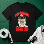 To Go Cup White Belt T-Shirt