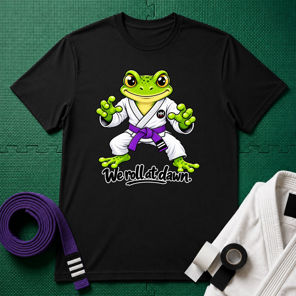We Roll Purple Belt T-Shirt