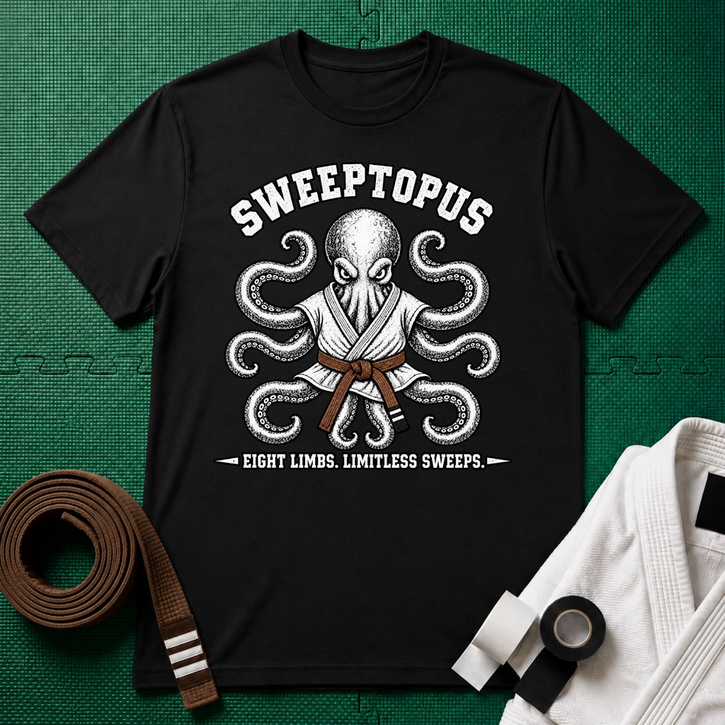 Sweeptopus Brown Belt T-Shirt