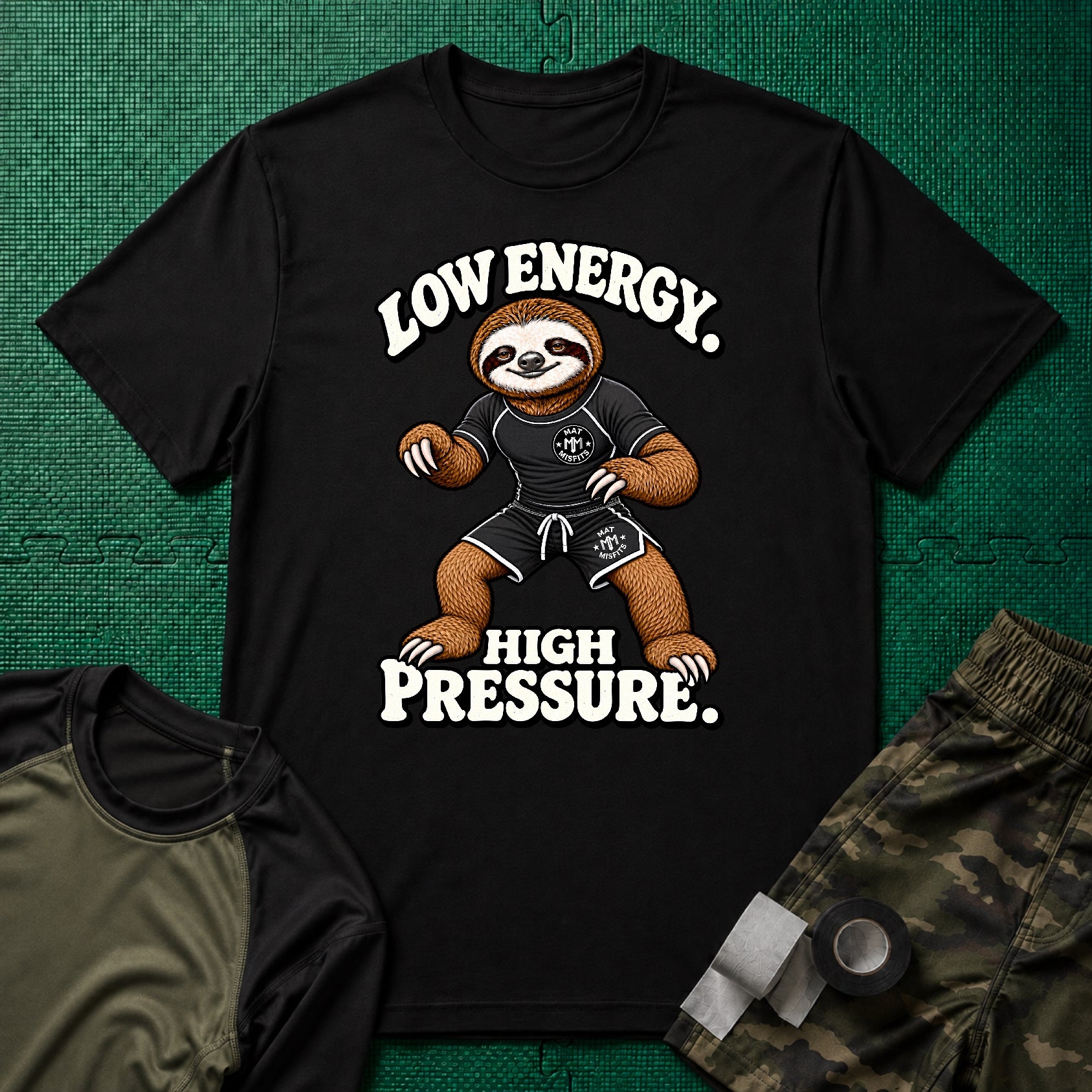 Low Energy Sloth No Gi T-Shirt