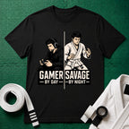 Gamer by Day White Belt T-Shirt