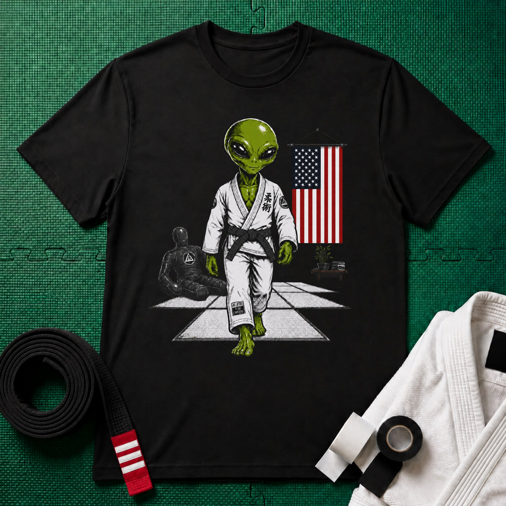Alien Gym Black Belt T-Shirt