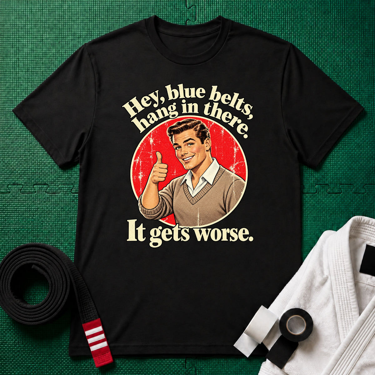 Hey Blue Belts T-Shirt
