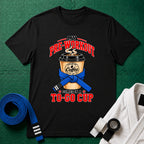 To Go Cup Blue Belt T-Shirt
