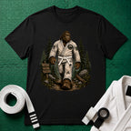 Bigfoot Forest White Belt T-Shirt