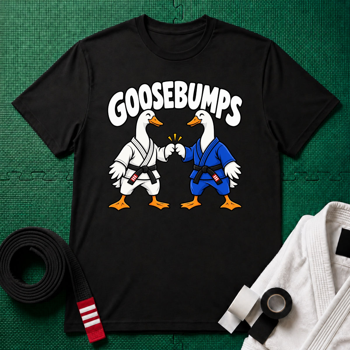 Goosebumps Black Belt T-Shirt