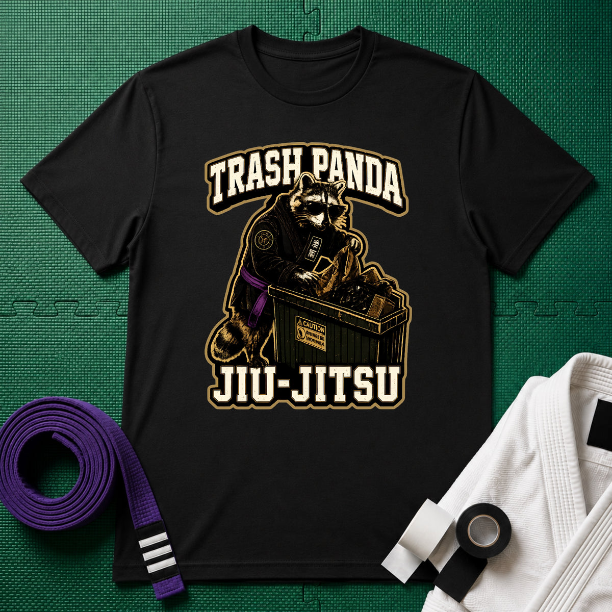 Trash Panda Purple Belt T-Shirt