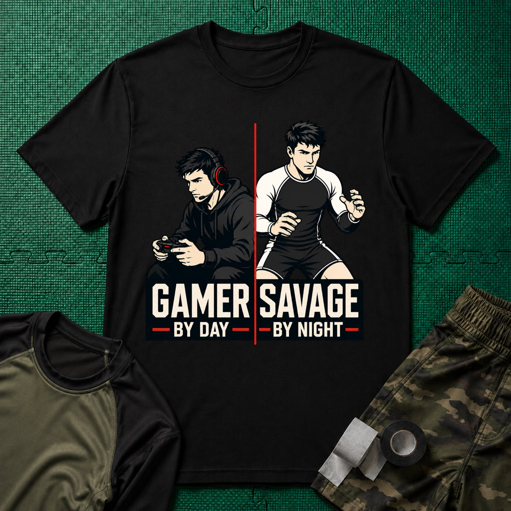 Gamer by Day No Gi T-Shirt