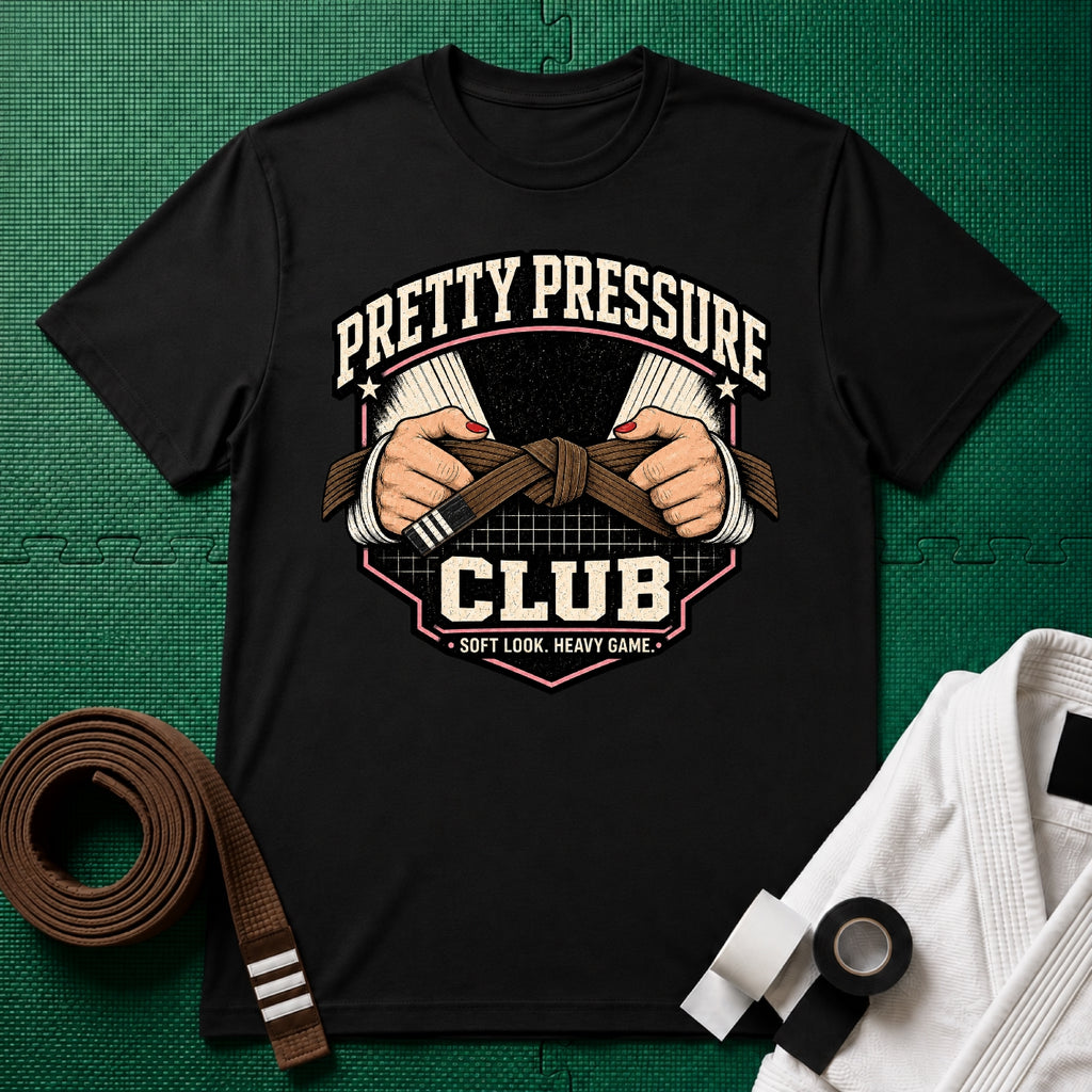Pretty Pressure Brown Belt T-Shirt