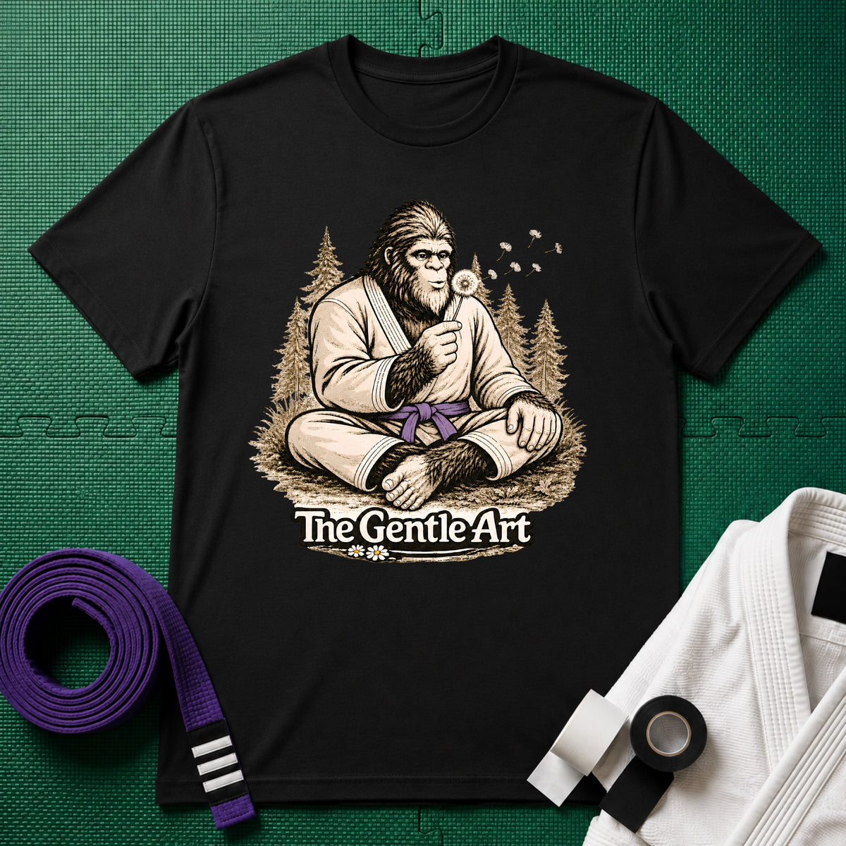 Bigfoot Dandelion Purple Belt T-Shirt