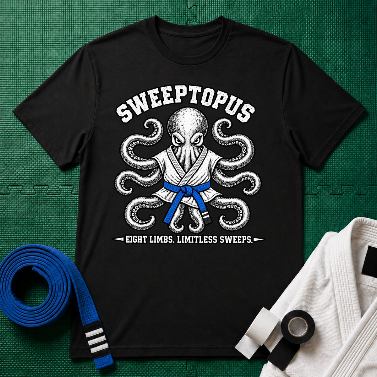 Sweeptopus Blue Belt T-Shirt