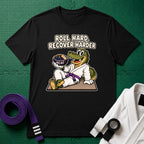 Roll Hard Purple Belt T-Shirt