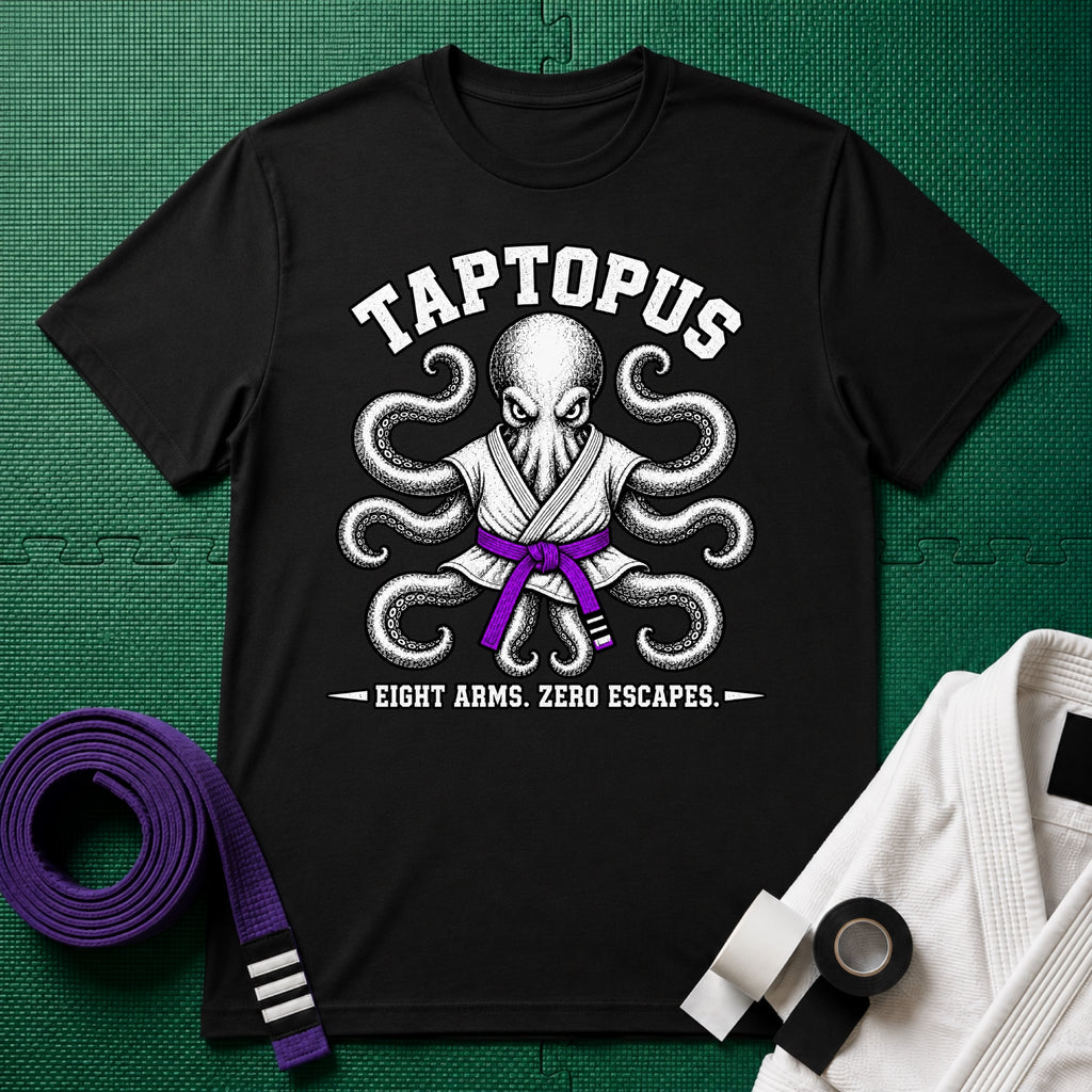 Taptopus Purple Belt T-Shirt