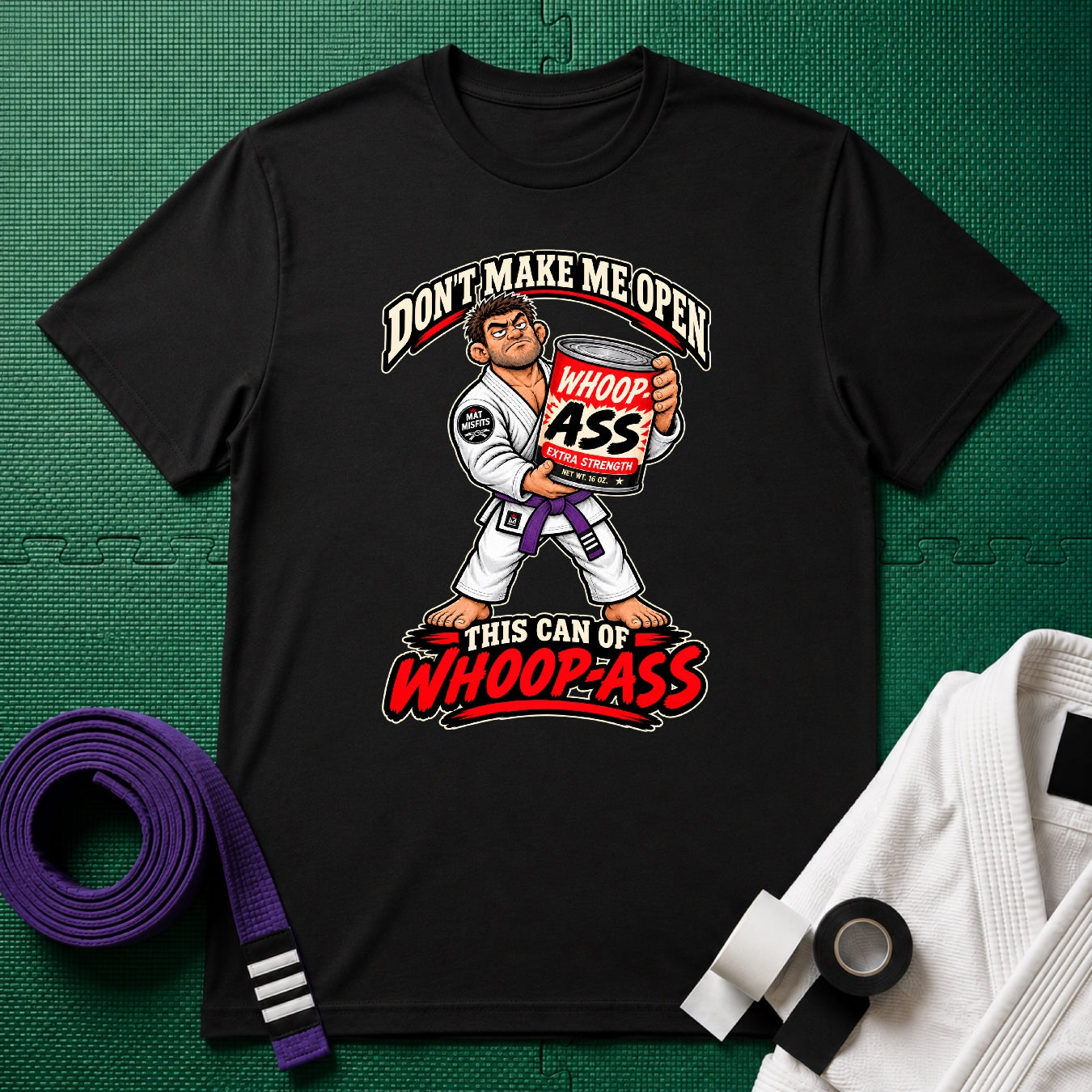 Whoop Ass Purple Belt T-Shirt