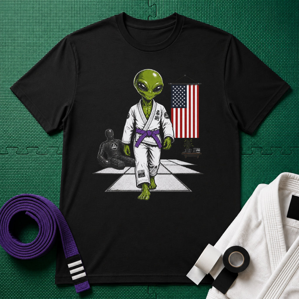 Alien Gym Purple Belt T-Shirt