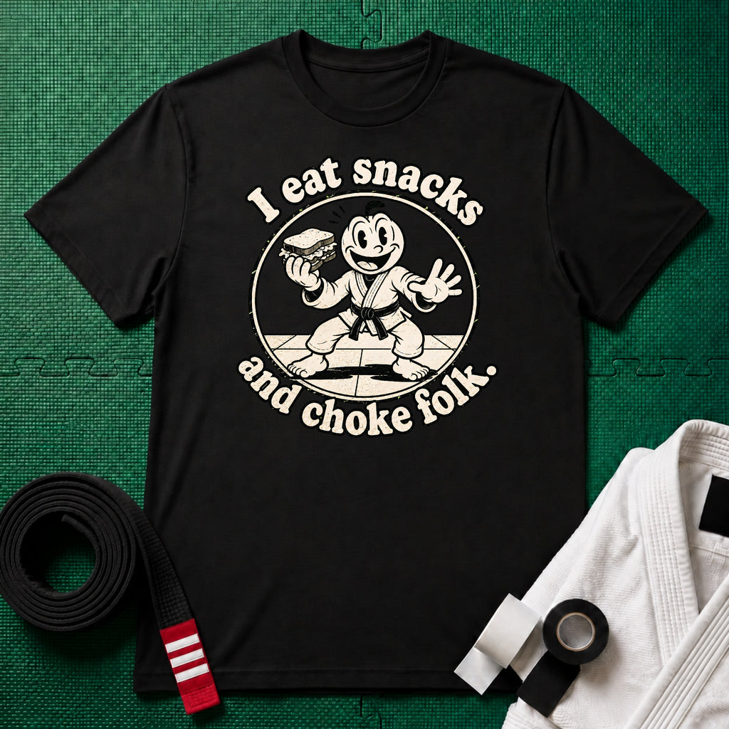 Choke Folk Black Belt T-Shirt