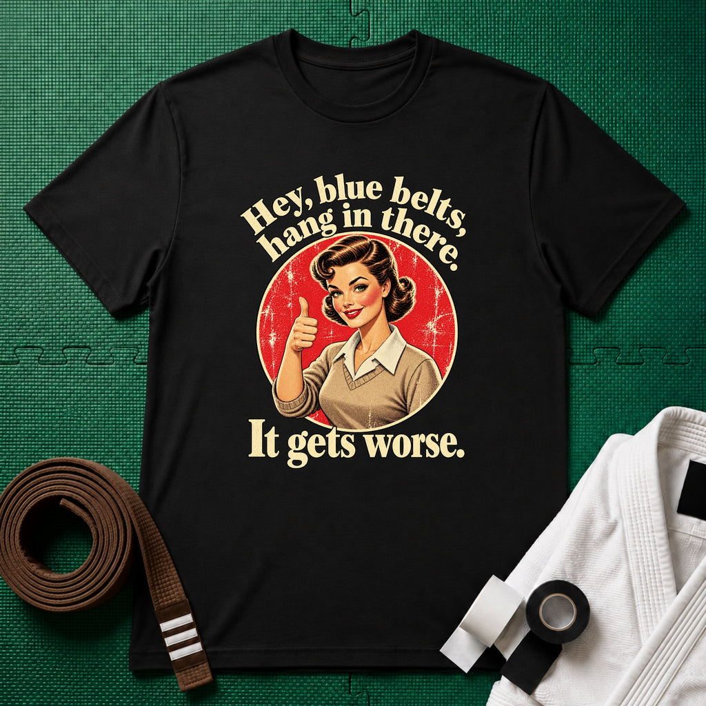 Hey Blue Belts T-Shirt