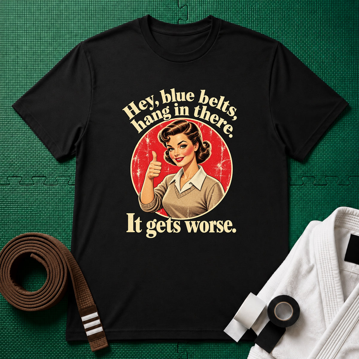 Hey Blue Belts T-Shirt