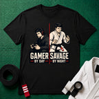 Gamer by Day Black Belt T-Shirt