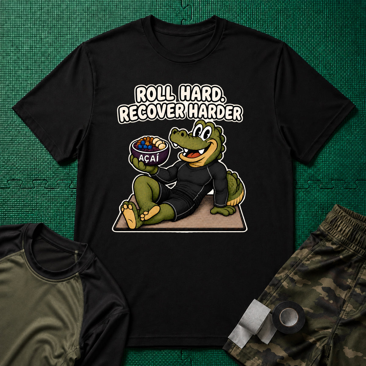 Roll Hard No Gi T-Shirt