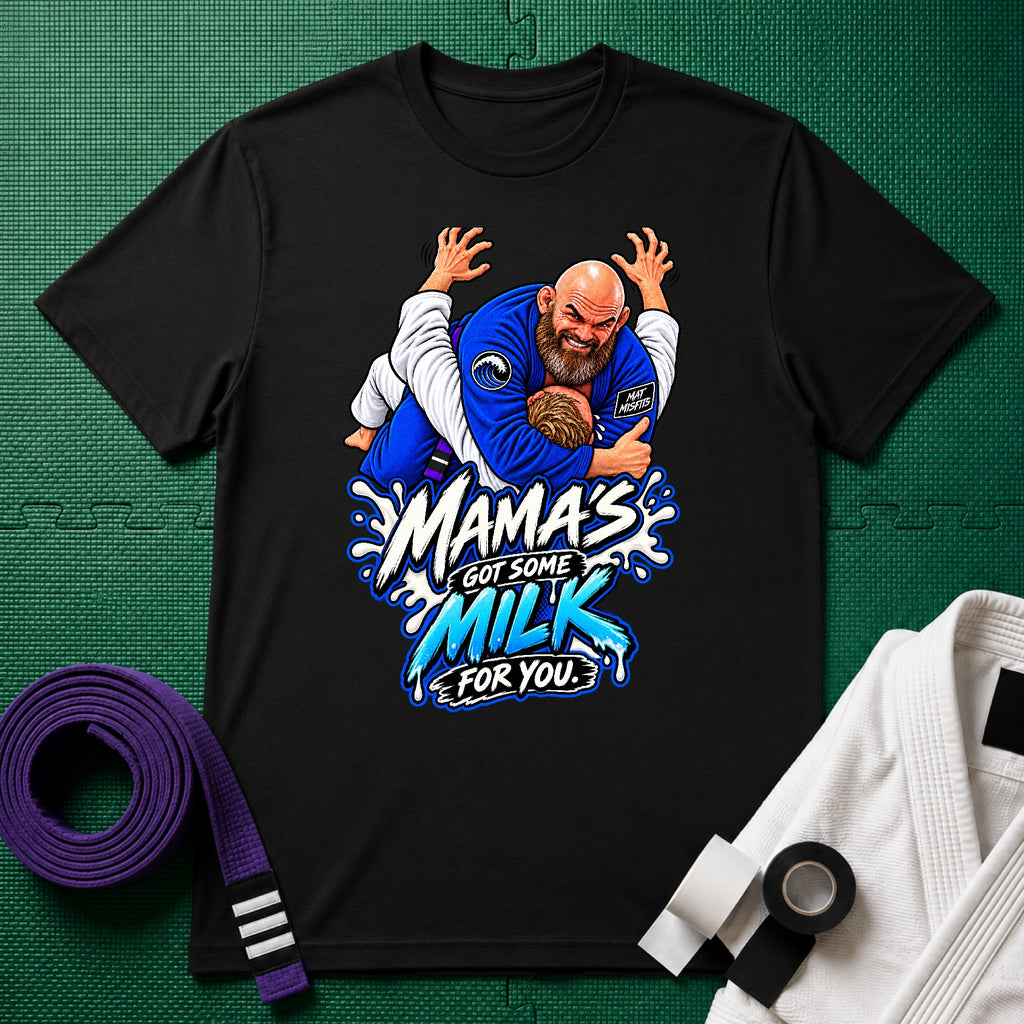 Mama's Milk Purple Belt T-Shirt