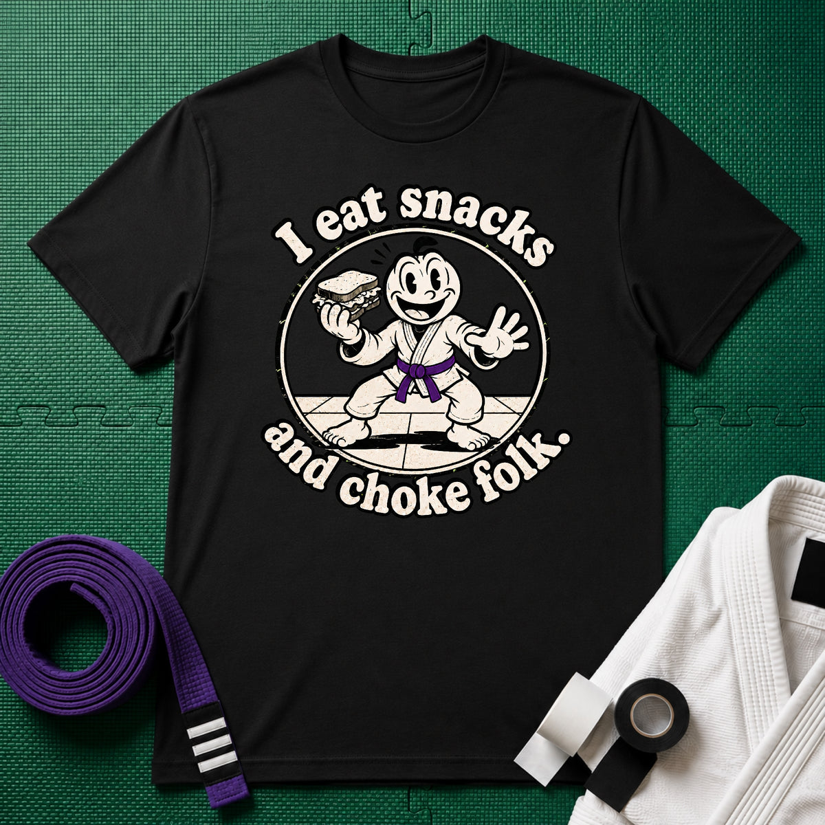 Choke Folk Purple Belt T-Shirt