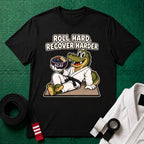 Roll Hard Black Belt T-Shirt