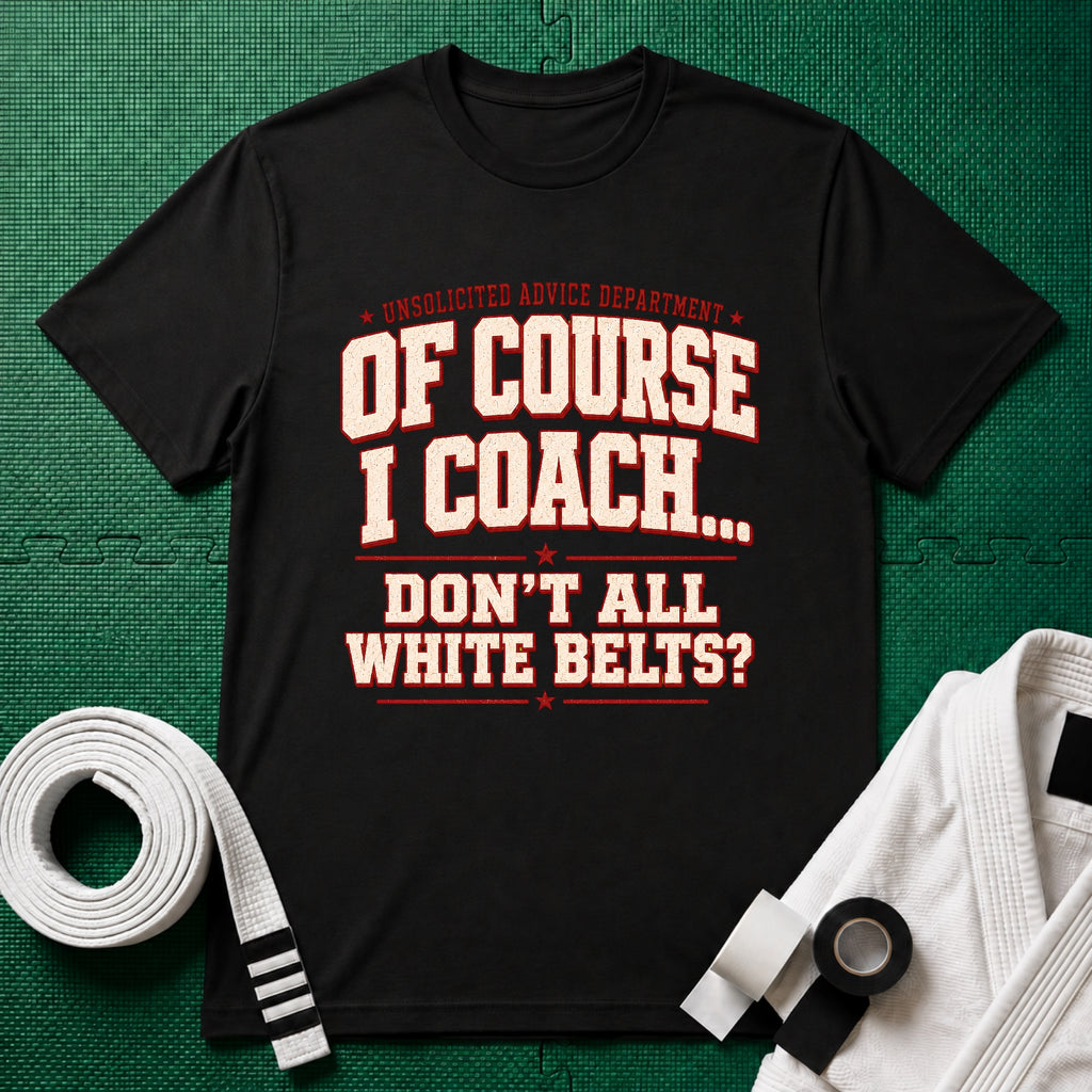 Coach White Belt T-Shirt