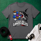 Feed Me Black Belt T-Shirt