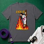 F*ck It T-Shirt (Design 3), Charcoal