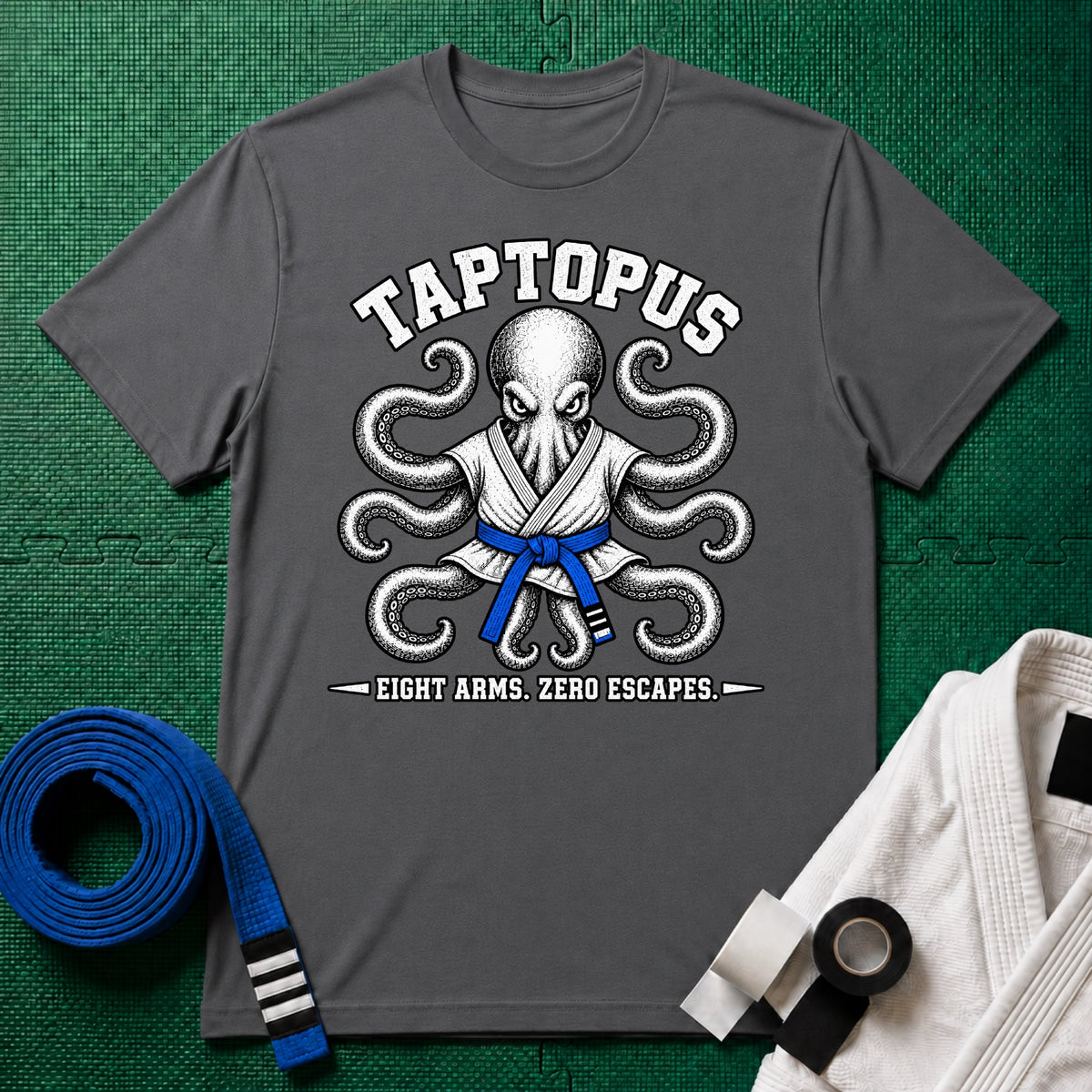 Taptopus Blue Belt T-Shirt