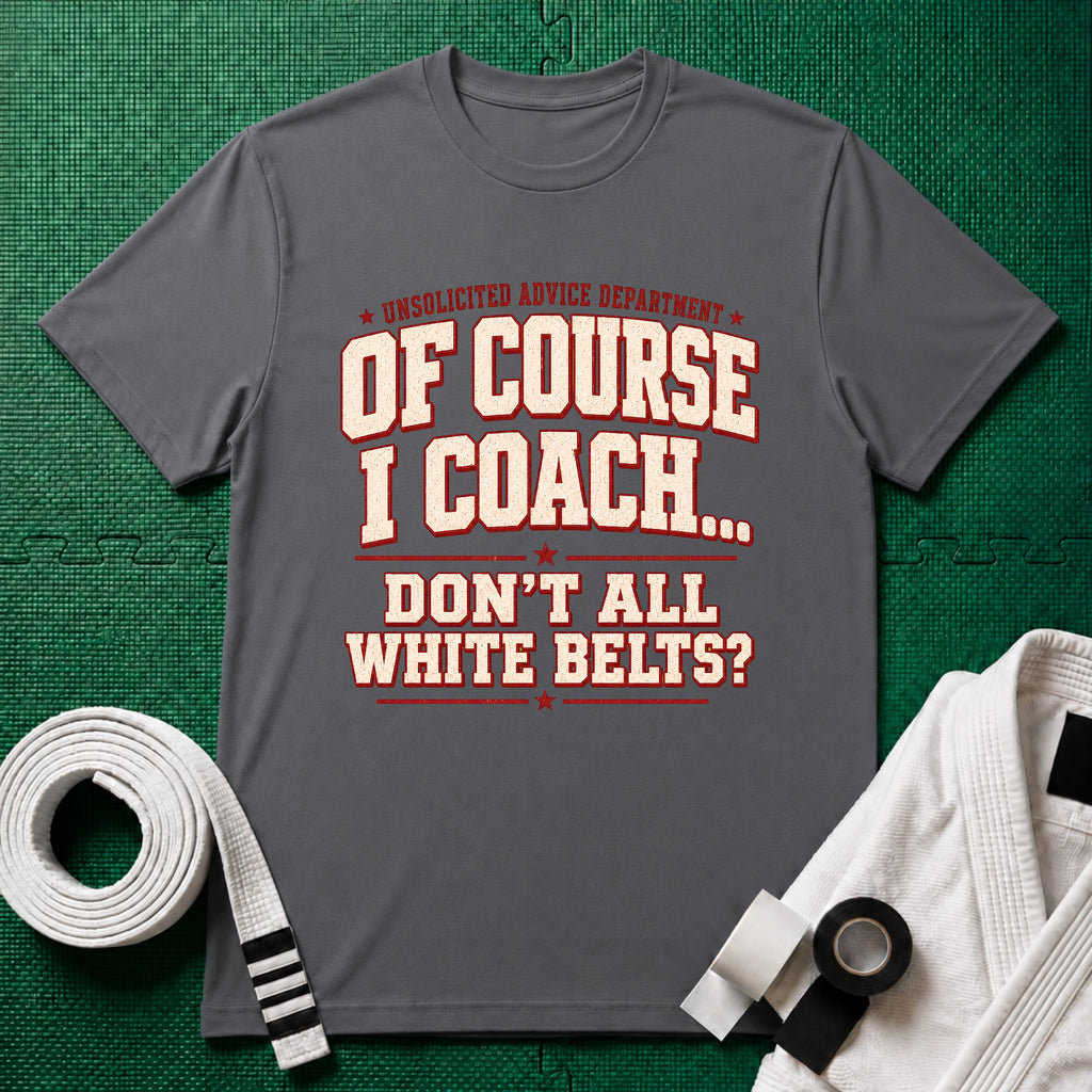 Coach White Belt T-Shirt