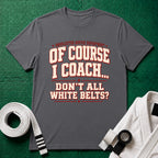 Coach White Belt T-Shirt