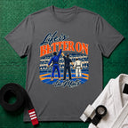 Life is Better T-Shirt in Charcoal