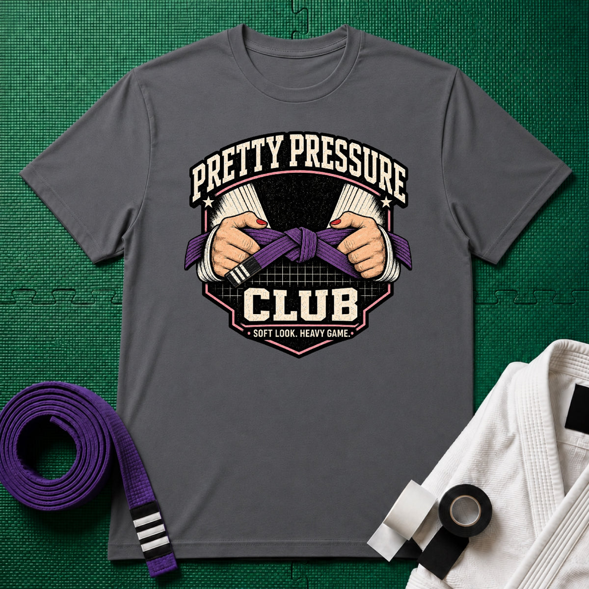 Pretty Pressure Purple Belt T-Shirt