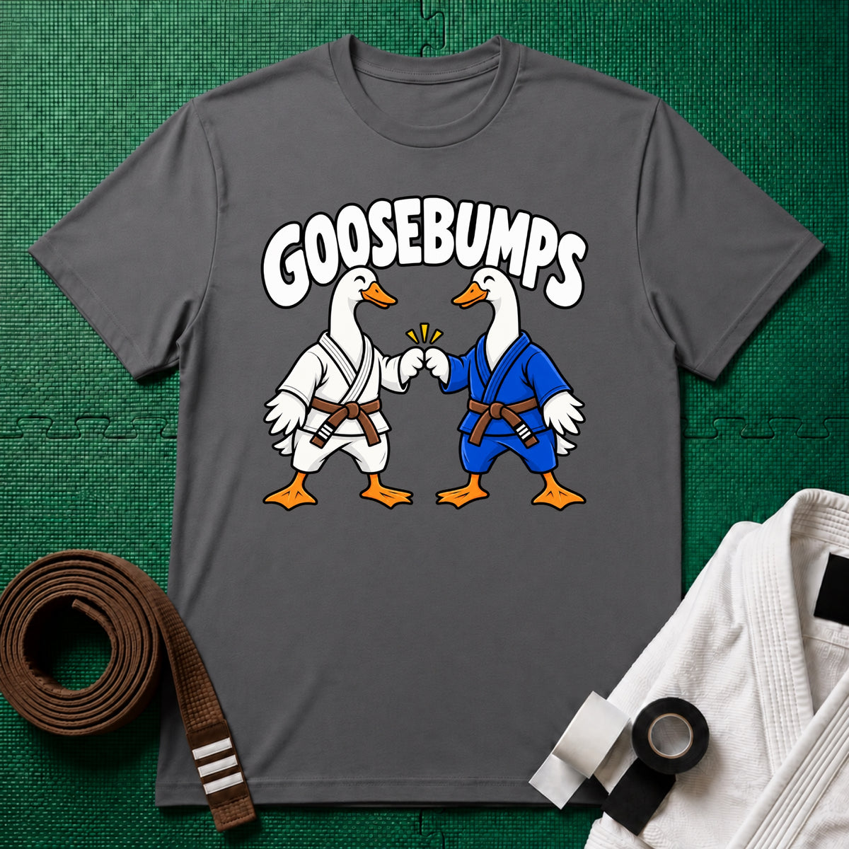 Goosebumps Brown Belt T-Shirt