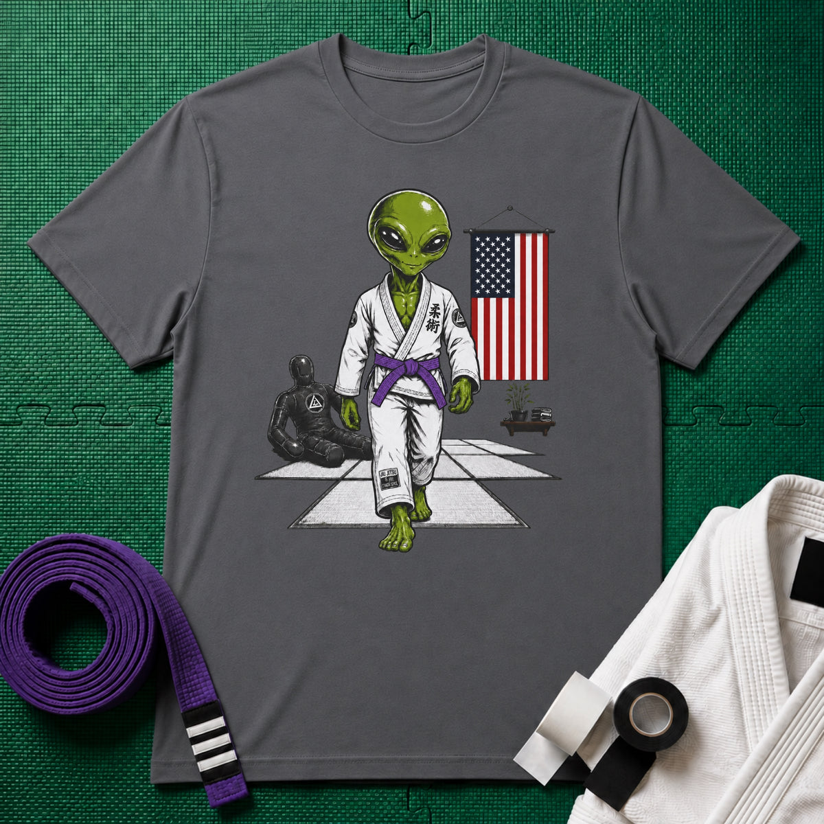 Alien Gym Purple Belt T-Shirt