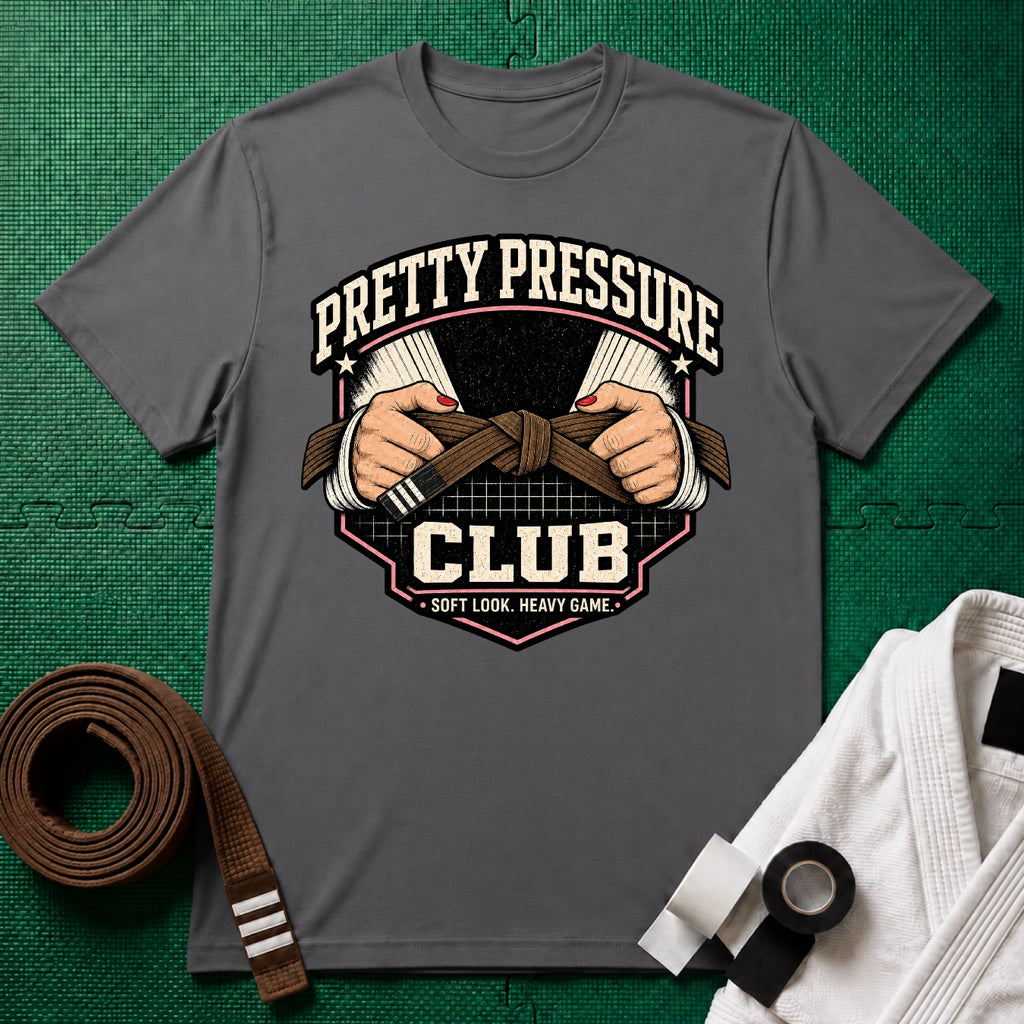 Pretty Pressure Brown Belt T-Shirt