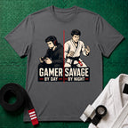 Gamer by Day Black Belt T-Shirt