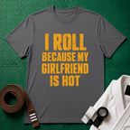 Hot Girlfriend T-Shirt in Charcoal
