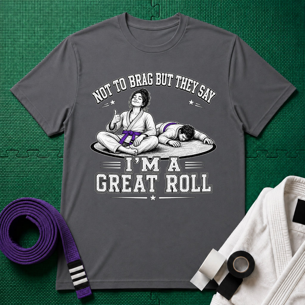 Not to Brag W Purple Belt T-Shirt