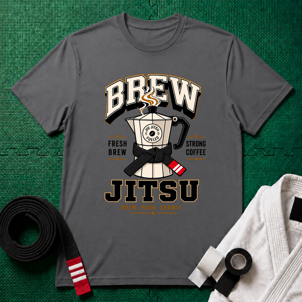 Brew Jitsu Black belts T-Shirt