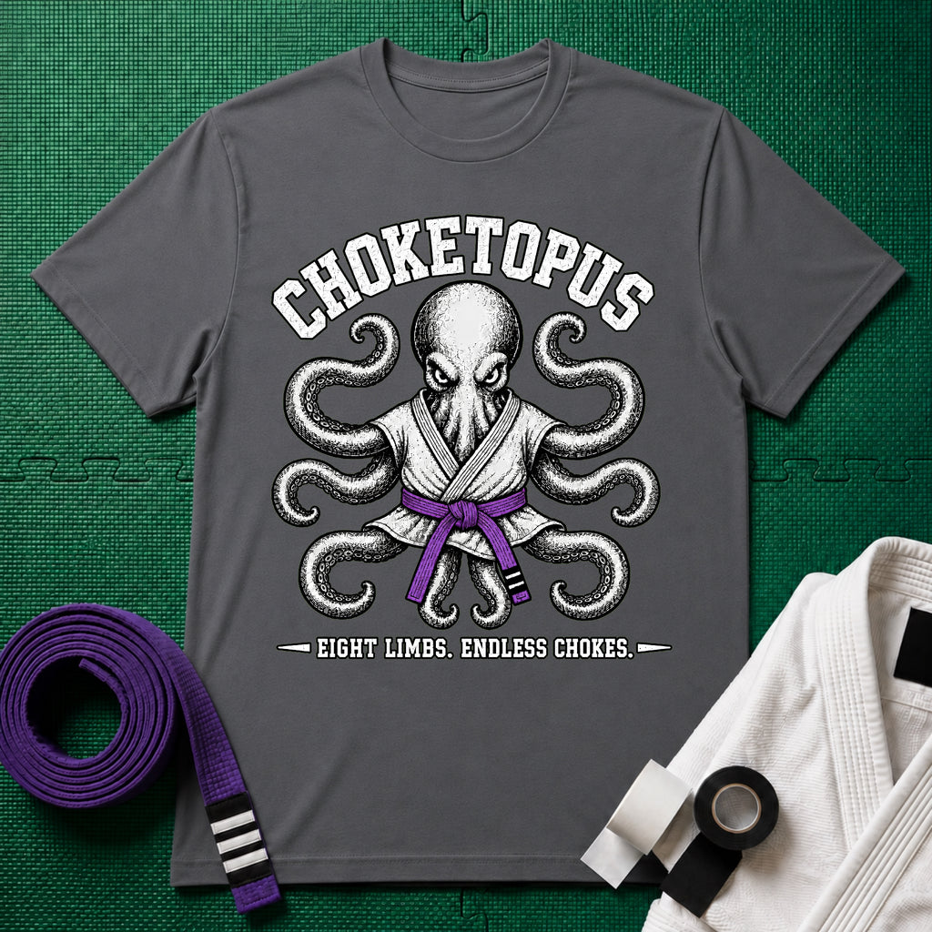 Choketopus Purple Belt T-Shirt