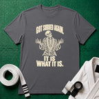 Subbed Again T-Shirt in Charcoal