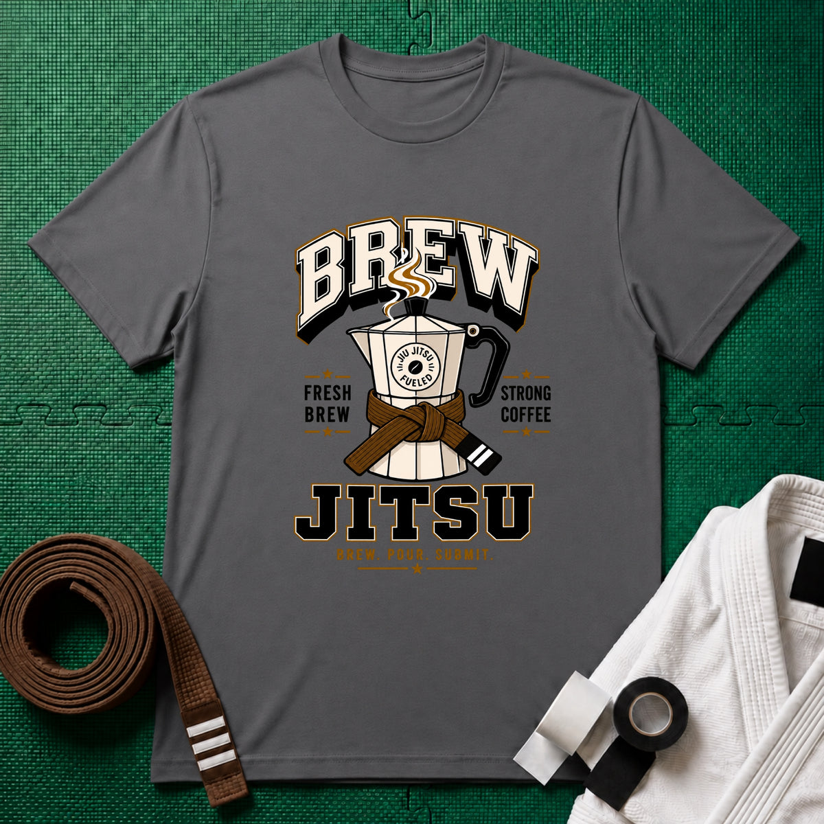 Brew Jitsu Brown belts T-Shirt
