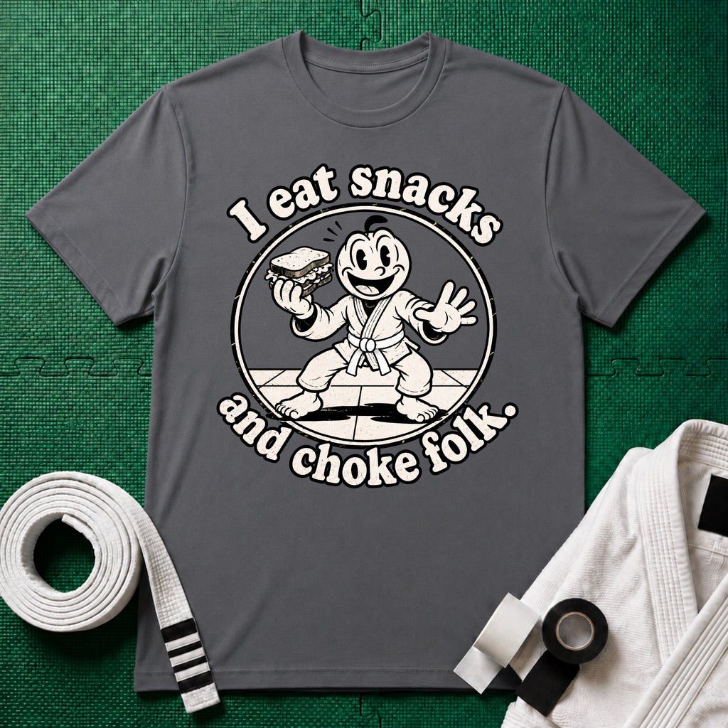 Choke Folk White Belt T-Shirt