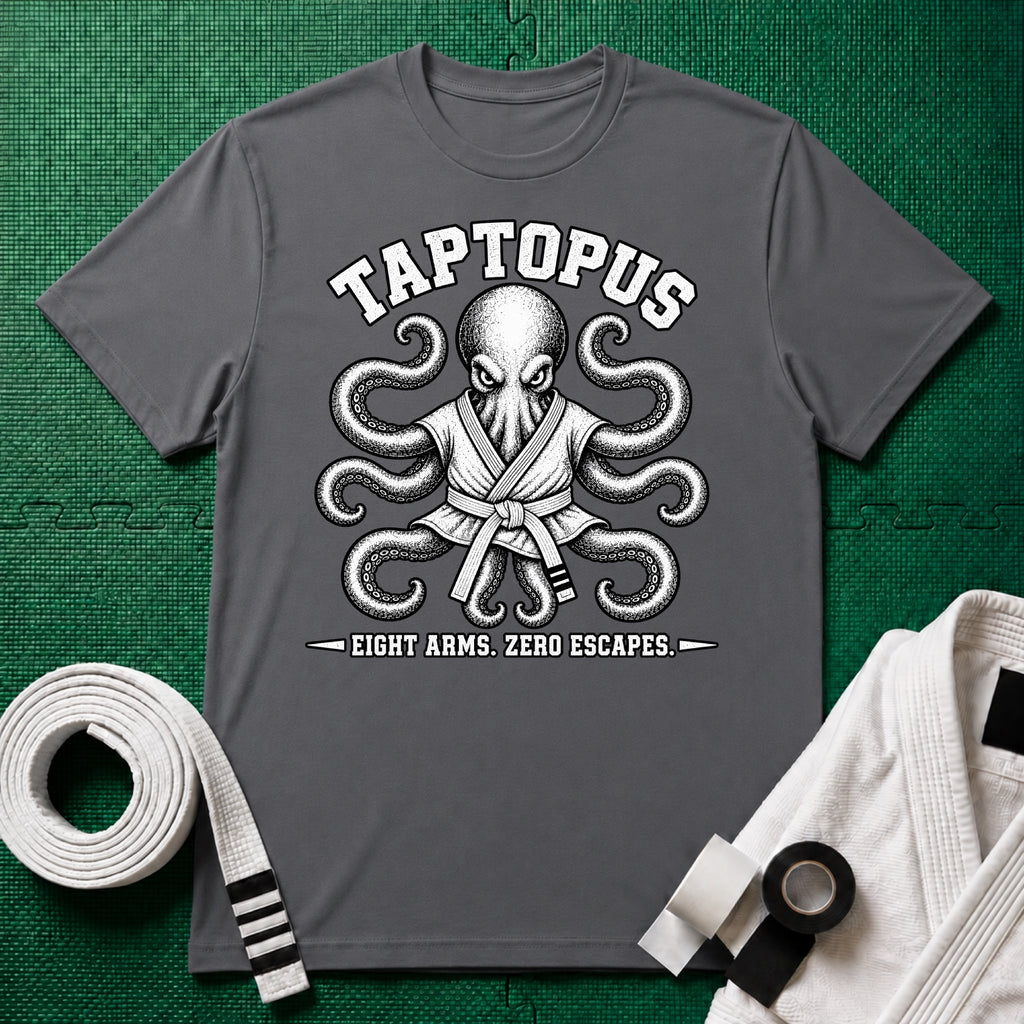 Taptopus White Belt T-Shirt