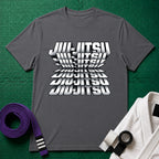 Jiu-Jitsu Graphic T-Shirt in Charcoal