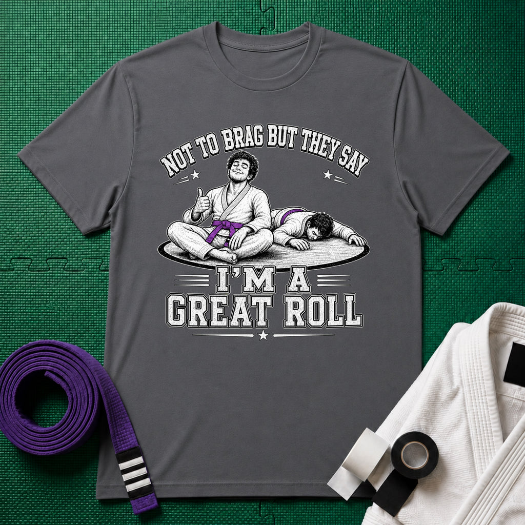 Not to Brag M Purple Belt T-Shirt