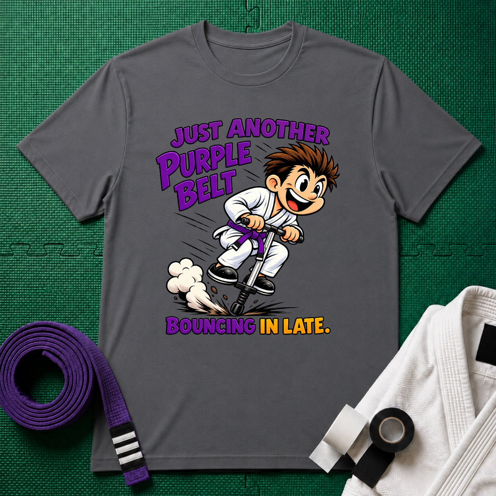 Bouncing Purple Belt T-Shirt